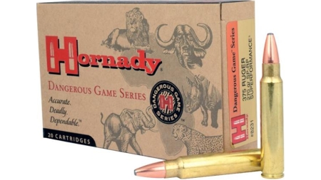 Hornady Superformance Rifle Ammunition .375 Ruger 270 gr SP-RP 2840 fps - 20/box