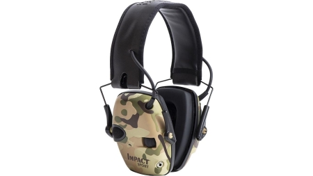 Impact Sport Electronic Earmuff NRR 22db Multi-Cam