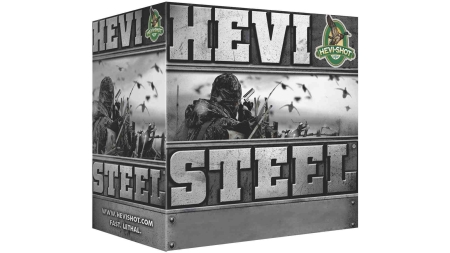 HEVI-Shot HEVI-Steel Shotshells 12 ga 3" 1-1/4 oz 1500 fps #3 25/Box