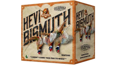 HEVI-Shot HEVI-Bismuth Upland Shotshells 12ga 2-3/4" 1-1/4oz 1400 fps #3 25/ct