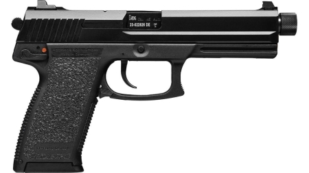 H&K Mark 23 Handgun .45 ACP 12rd Magazines (2) 5.87" Threaded Barrel Black