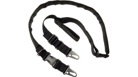TacShield Warrior 2n1 Sling with HK Snap Hook 1.25" Black