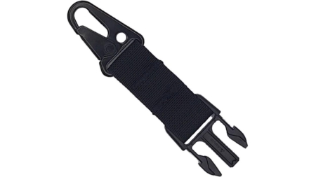 TacShield Sling Attachment Side Release Buckle Attachment for HK Snap Hook Black