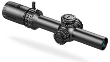 Swampfox Arrowhead LPVO Series Rifle Scope - 1-10x24 30mm SFP Red IR BDC Black