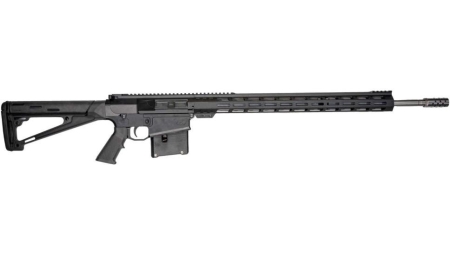 GLFA 300 Win Mag Rifle .300 Win Mag 5rd Magazine 24" 5/8x24 Threaded Barrel Black Stainless Steel