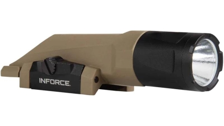 Inforce WMLX White/IR Gen 3 Weapon Light 900 Lumens FDE
