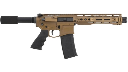 Juggernaut CA Roster AR-15 Handgun 5.56 10rd Magazine 8.5" Barrel Cerakote Burnt Bronze