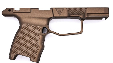 Juggernaut JT P365 Handgun Grip Module with Manual Safety Dark Bronze