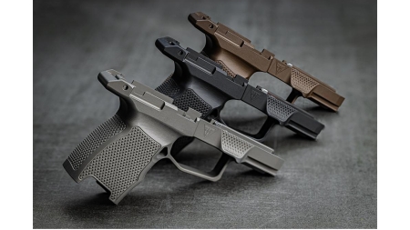 Juggernaut JT P365 Grip Module with Safety and Two 12 XL Base Plates Black