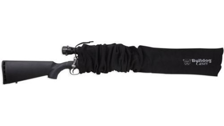 Bulldog Gun Socks Oversized Scoped Rifle 52" x 6" Black