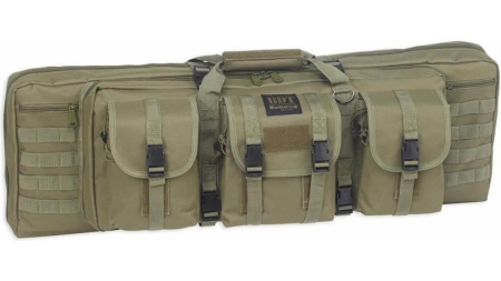 Bulldog Double Tactical Rifle Case 43" Green