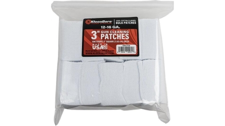KleenBore 3" Bore Cleaning Patches 12-16 ga 500/ct