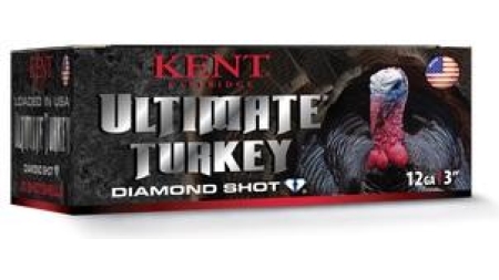 Kent Ultimate Diamond Shot Turkey 12GA 3 MAX 1-3/4OZ #5 1310 fps 10BX