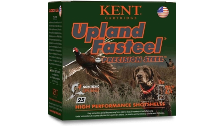 Kent Upland Fasteel Shotshells  12 ga 2-3/4" 1-1/8oz 1400 fps #7 25/ct