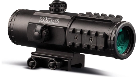 Konus SIGHT-PRO PTS2 Red Dot - 3x30mm Red/Blue Illuminated Reticle