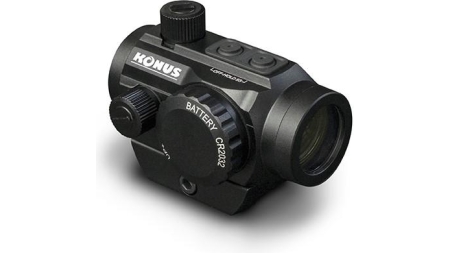 Konus Sight-Pro Nuclear Red Dot Dual Riser - Dual Illum Red/Green Dot - Matte