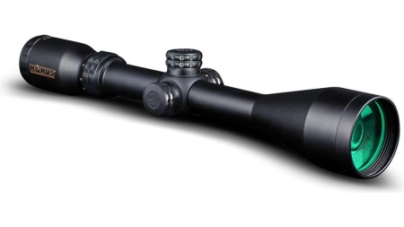 KonusPro Rifle Scope - 3-9x50mm Dual illum 30/30 Engraved Reticle Matte Black