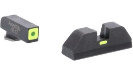 Green Tritium LimeGreenLumi Outline Square (non trit) REAR for Glock Gen 5