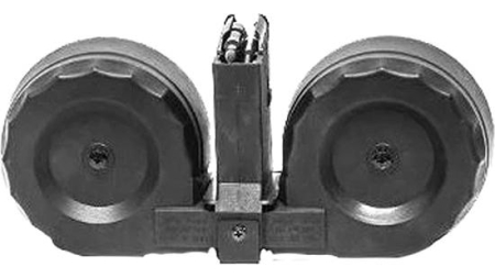 KCI USA Drum Rifle Magazine Black for AK 5.56 100/rd