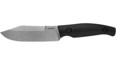 Kershaw Camp 5 Fixed Knife 4-3/4" Clip Point Blade Black