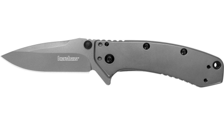 Kershaw Cryo Folding Knife 2-3/4" Drop Point Blade Matte Grey