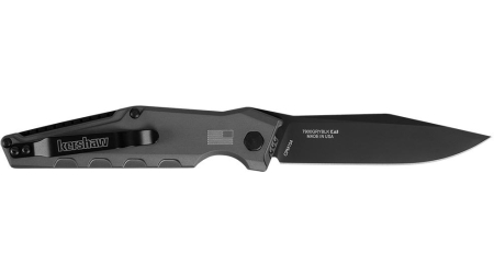 Kershaw Launch 7 Automatic Knife 3-7/10" Drop Point Blade Grey