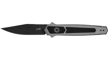 Kershaw Launch 17 Automatic Folding Knife 3-1/2" Clip Point Blade Grey