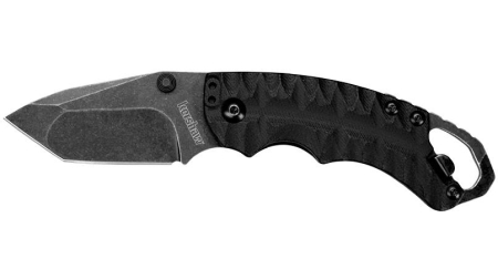 Kershaw Shuffle II Knife - Black / Tanto - 2-3/5" Blade
