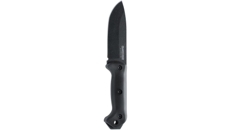 Ka-Bar Becker Companion Fixed Knife 5-1/4" Drop Point Blade Black