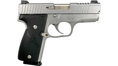Kahr K9 Limited Edition Cut Out Stainless Steel Slide Handgun 9mm Luger 7rd Magazines 3.6" Barrel TruGlo Sights