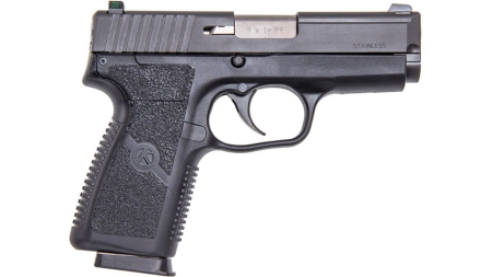 Kahr P9 Handgun 9mm Luger 7rd(2)&8rd(1) Magazines 3.6" Barrel Black Slide/Black Grip  Night Sights CA Compliant