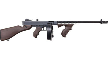 Auto Ordinance 1927A1-1C Light Weight Deluxe Rifle .45 Auto 50rd Drum/20rd Stick Magazine 18"  Barrel Walnut Grain Poly Furniture