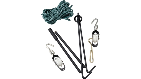 LEM Products Collapsible Gambrel with Rope Hoist