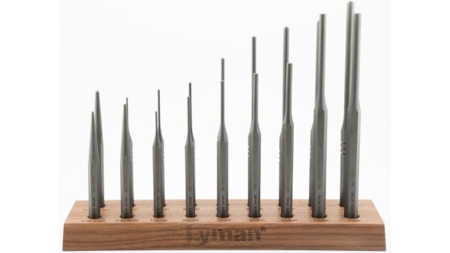 Lyman Armorers 18 Piece Hex Punch Set with Stand