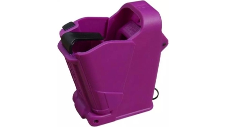 Maglula UpLULA Universal Pistol Mag Loader/Unloader 9mm TO .45 cal - Purple