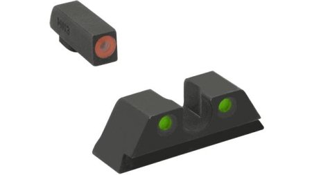 Meprolight ML47787 Hyper-Bright Orange Ring Front/Green Rear Sights for CZ Shadow 2