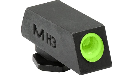 Meprolight Tru-Dot Self Illuminated Fixed Handgun Sight for Glock Green Front Only