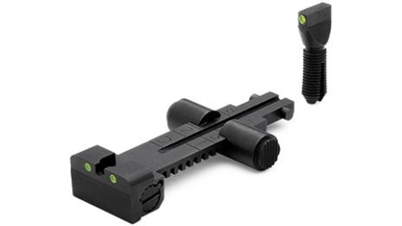 Meprolight Tru-Dot Fixed Green Night Sights for AK-47 Set (AKM Pattern)