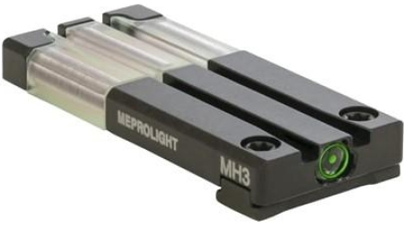 Meprolight Fiber-Tritium Bullseye Rear Sight for Glock MOS Green