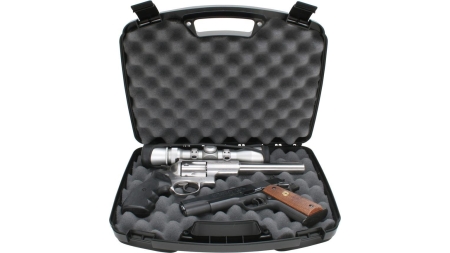 MTM Snap-Latch Two 2 Pistol Case for Up to 8" Barrel - Black