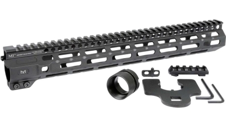Midwest Industries Combat Rail Free Float Handguard 14" MLOK Black