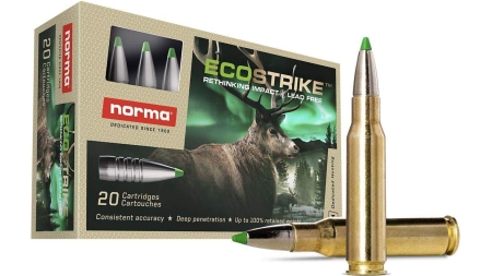 Norma EcoStrike Rifle Ammunition 6.5 Creedmoor 120gr PT 20/ct