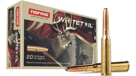 Norma WhiteTail Rifle Ammunition 7.7 Jap 174gr PSP 2493 fps 20/ct