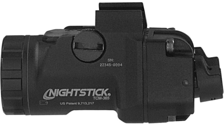 Nightstick Subcompact Weapon Light for Sig Sauer P365 Series 650 Lumens Black