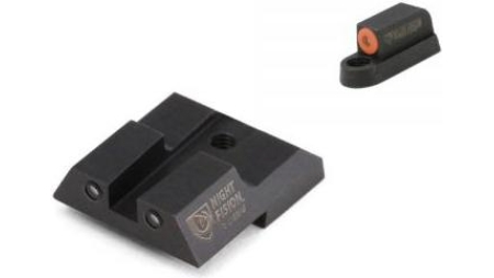 Perfect Dot NS Set w/Orange Front + Square Blk Rear for CZ-USA P-07 & P-09