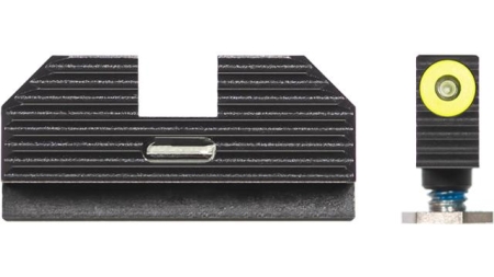 Night Fision Costa Ludus Night Sight Set Yellow Front Black Back for Glock