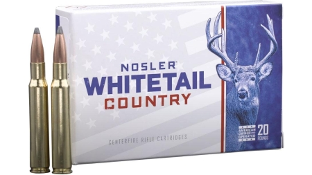 Nosler Whitetail Country Rifle Ammunition 6.5  Creedmoor 140gr SP 2650 fps 20/ct