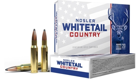 Nosler Whitetail Country Rifle Ammunition .30-06 Sprg 150gr SP 20/ct