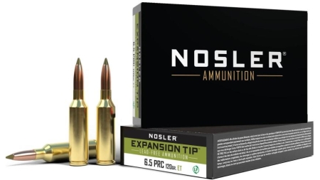 Nosler E-Tip Rifle Ammunition 6.5 PRC 120gr E-Tip 3100 fps 20/ct