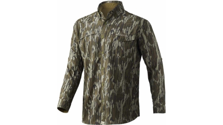 Nomad Stretch-Lite Long Sleeve Shirt Mossy Oak Bottomland 2XL